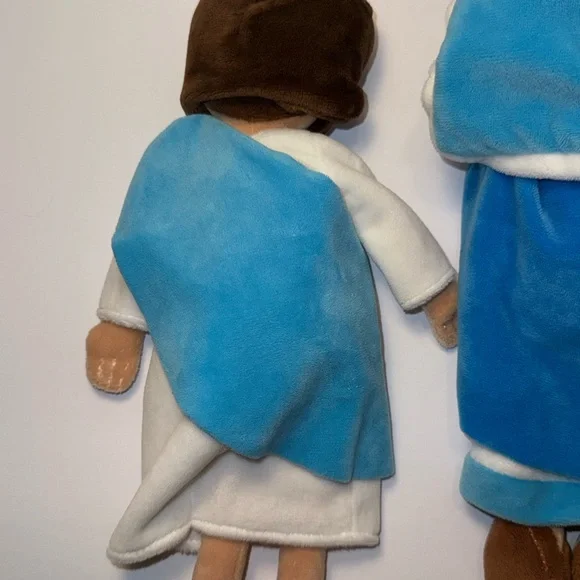 Set of 3 Hallmark Plush Biblical Figures - Jesus, Joseph, Mary with baby Jesus - Picture 9 of 13